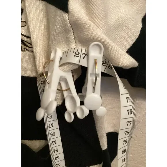 Disney Parks Minnie Mouse Vintage Style Striped Cardigan Mickey Noir 1920s XL - Picture 7 of 7